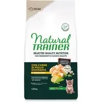 Beställ nu Natural Trainer Selected Quality Nutrition Kitten Kyckling – 1,25 kg