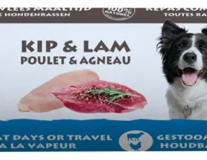 BF Petfood Köttmåltid kyckling med lamm hundfoder (korv 800 g)