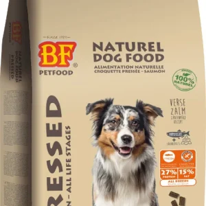 BF Petfood med lax spannmålsfri pressat hundfoder
