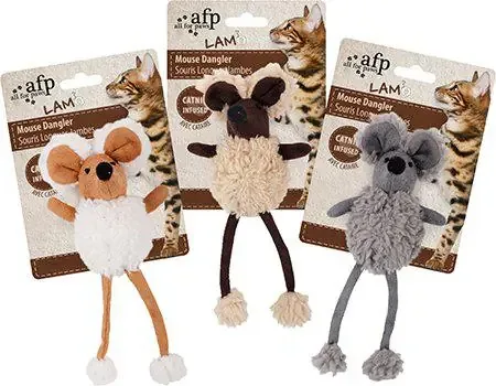 Billig All For Paws Mouse Dangler – 16x7x5 cm / Mix