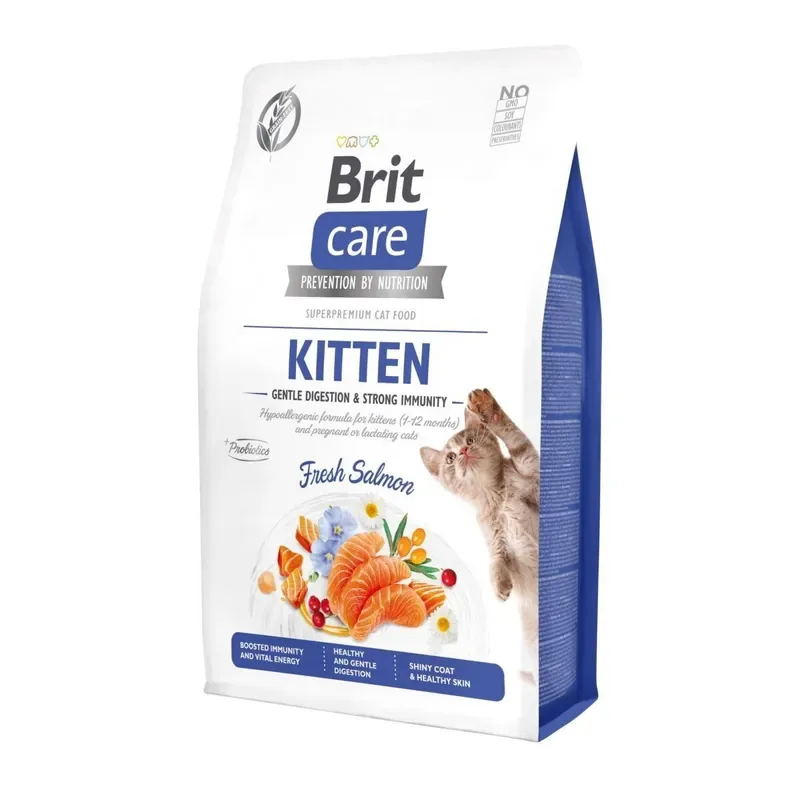 Billig Brit Care Grain Free Kitten Gentle Digestion & Strong Immunity Fresh Salmon