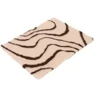 Billig Vetbed® Isobed SL Wave kattfilt – creme/brun – L 100 x B 75 cm
