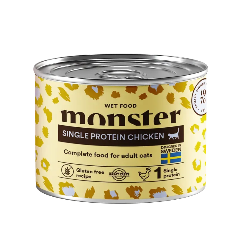Billigare Cat Adult Single Protein Chicken Can 200 g
