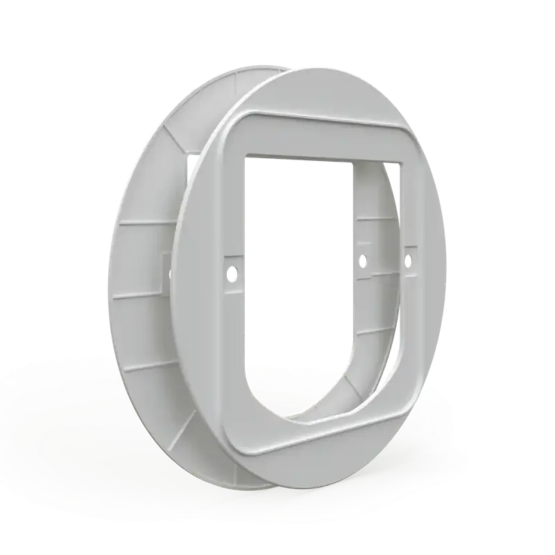 Billigare Cat Flap Mounting Adaptor Vit
