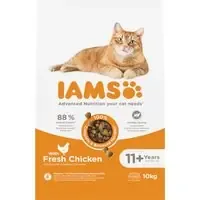 Billigare IAMS Advanced Nutrition Senior Cat 11+ med kyckling – Ekonomipack 2 x 10 kg