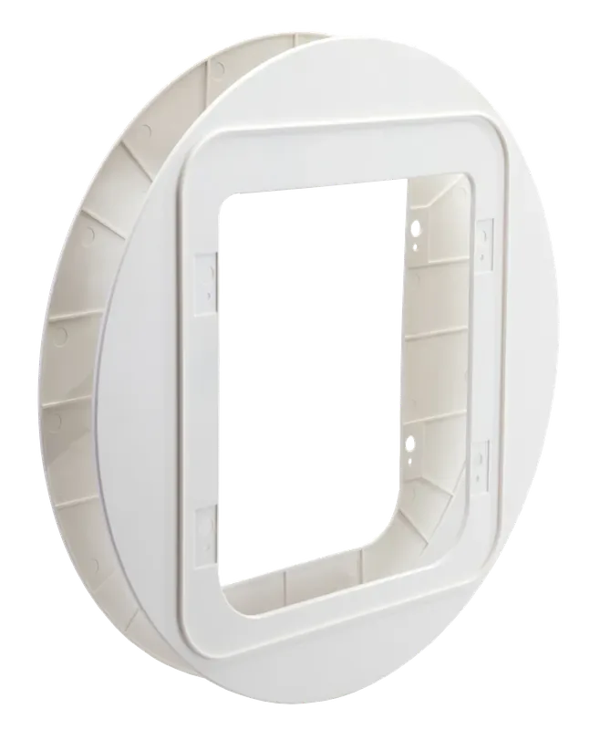 Billigare Pet Door Mounting Adaptor Vit