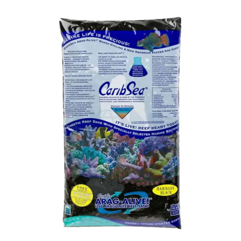 BioActive Live Sand Svart – 9 KG