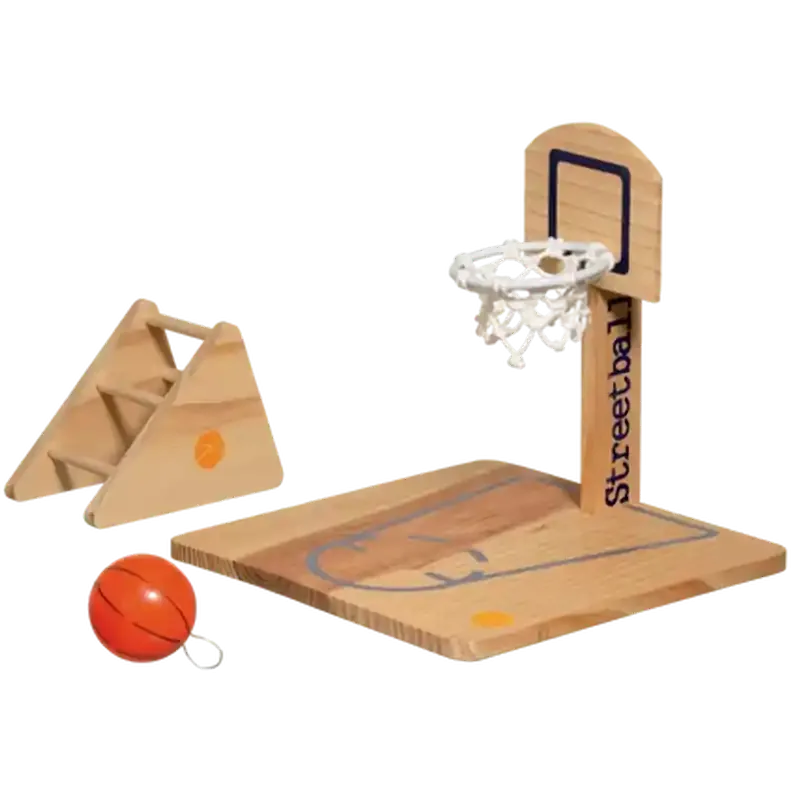 Bird Toy Basketball Brown 20x20x20 cm Begränsat erbjudande
