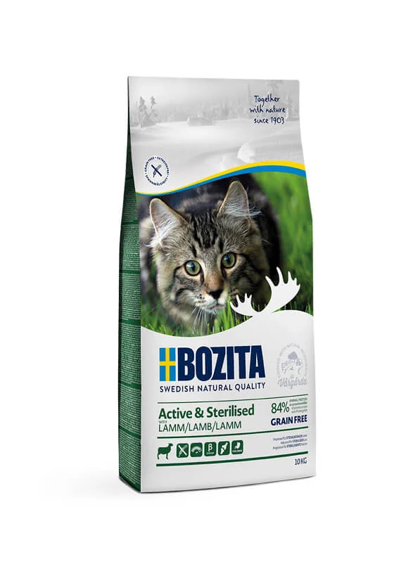 Bozita Active & Sterilized Lamb 10kg