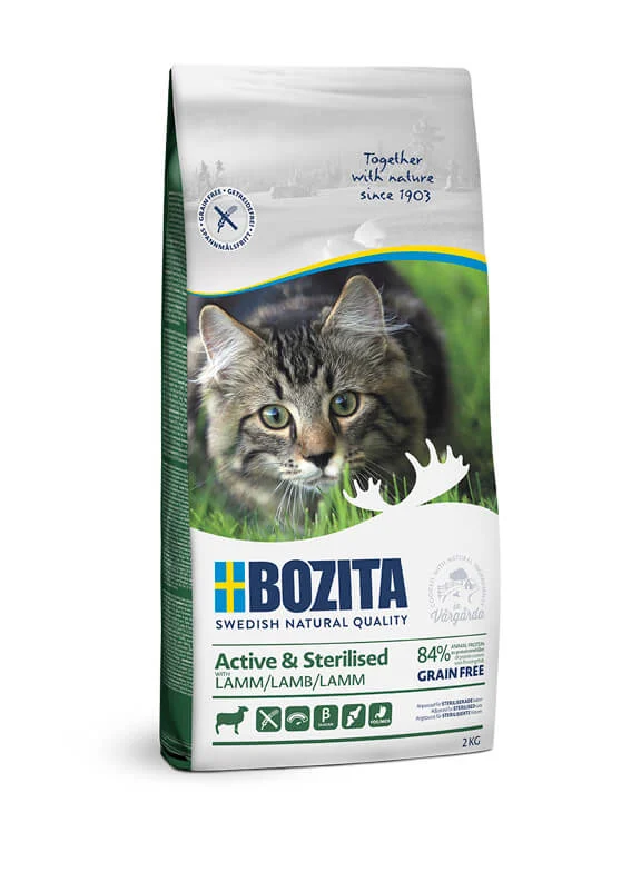 Bozita Active & Sterilized Lamb 2kg
