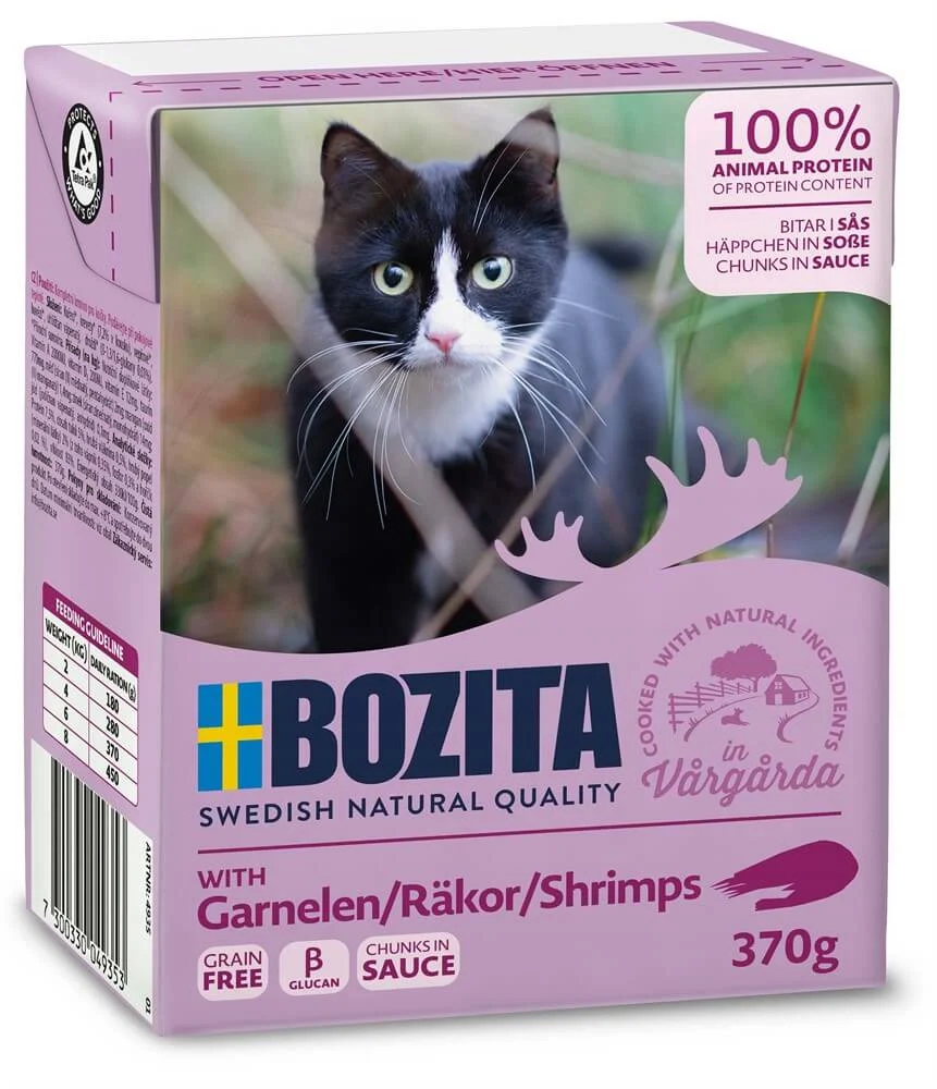 Bozita Bitar i Sås Räkor 370g