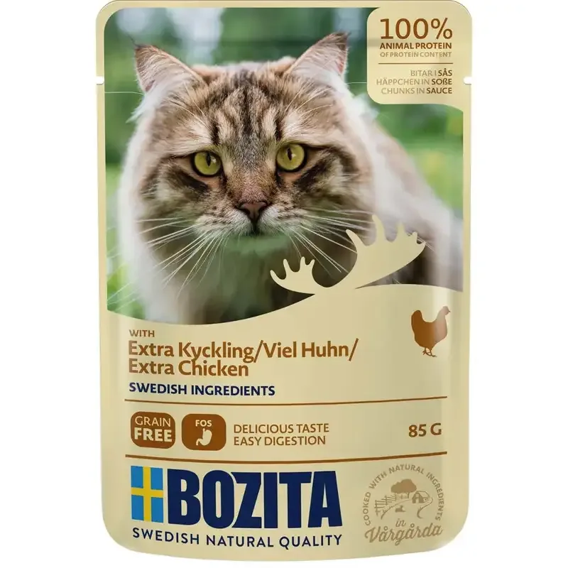 Bozita Feline Extra kyckling I Sås Pouch 85gr
