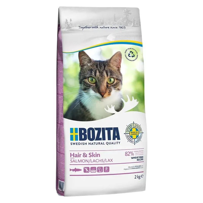 Bozita Hair & Skin Wheat Free Salmon Lägg i varukorgen