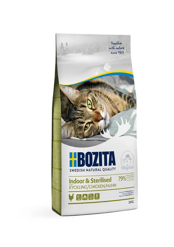Bozita Indoor & Sterilized Chicken 10kg