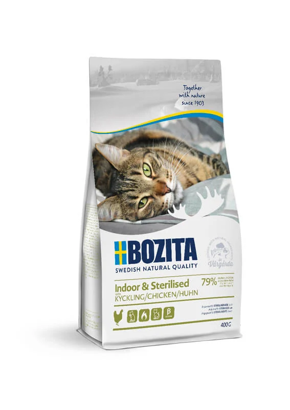 Bozita Indoor & Sterilized Chicken 400g