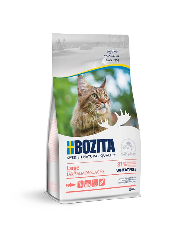Bozita Large Wheat Free Salmon 400g