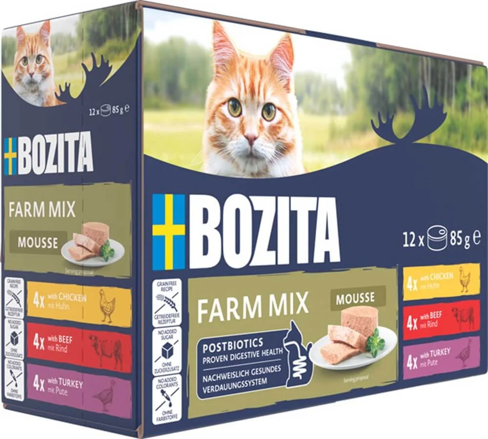 Bozita Mousse Multibox Farm 85g