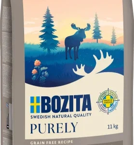 Bozita Purely Puppy & Junior Large med älg spannmålsfritt hundfoder
