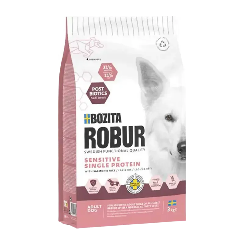 Bozita Robur Adult Sensitive SP Salmon & Rice