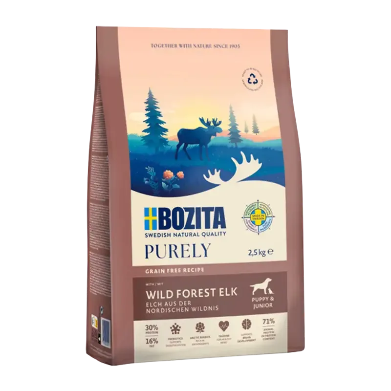 Bozita Robur Puppy & Junior Sensitive GF Lamb – 12 KG