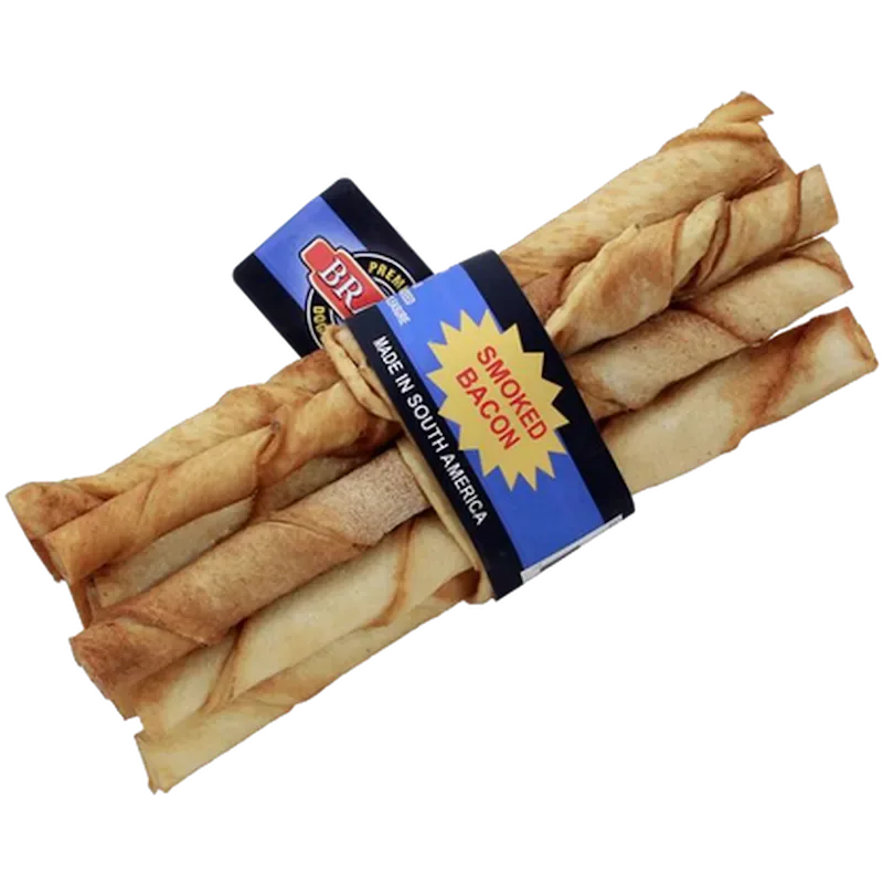 Bravo Vridet Ben Baconsmak 10-pack Hundtugg