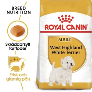 Breed West Highland Terrier Adult Torrfoder f枚r hund