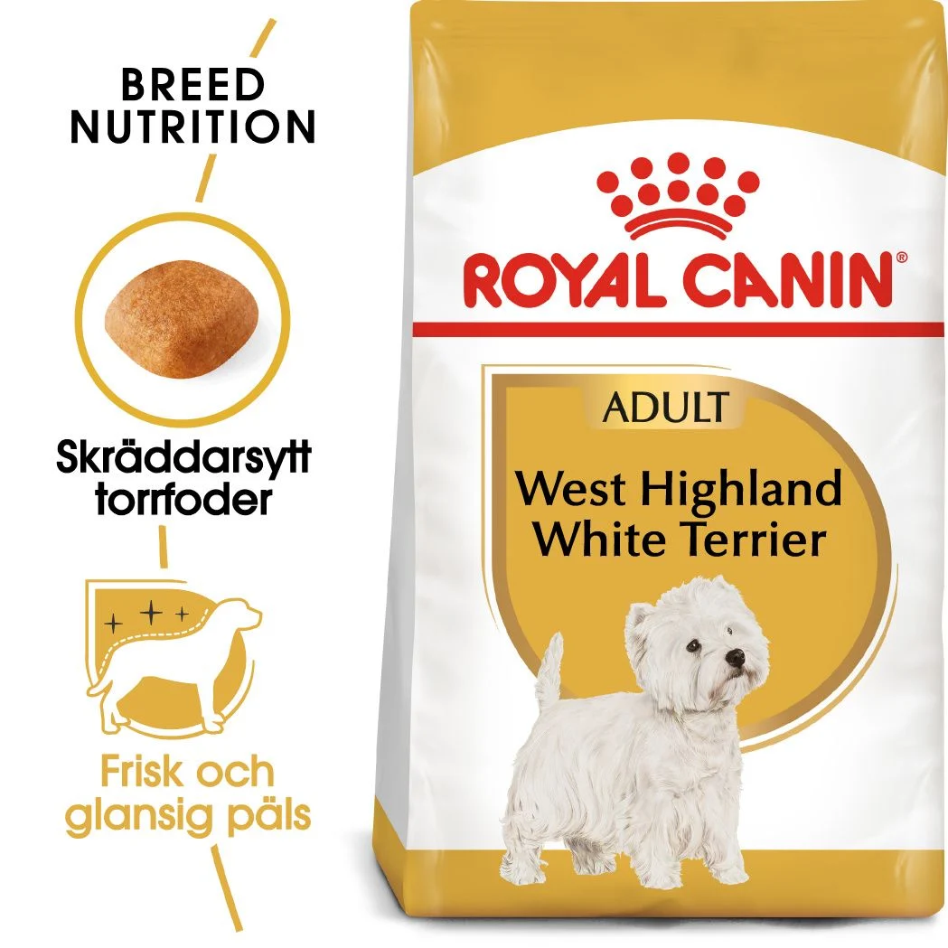 Breed West Highland Terrier Adult Torrfoder f枚r hund