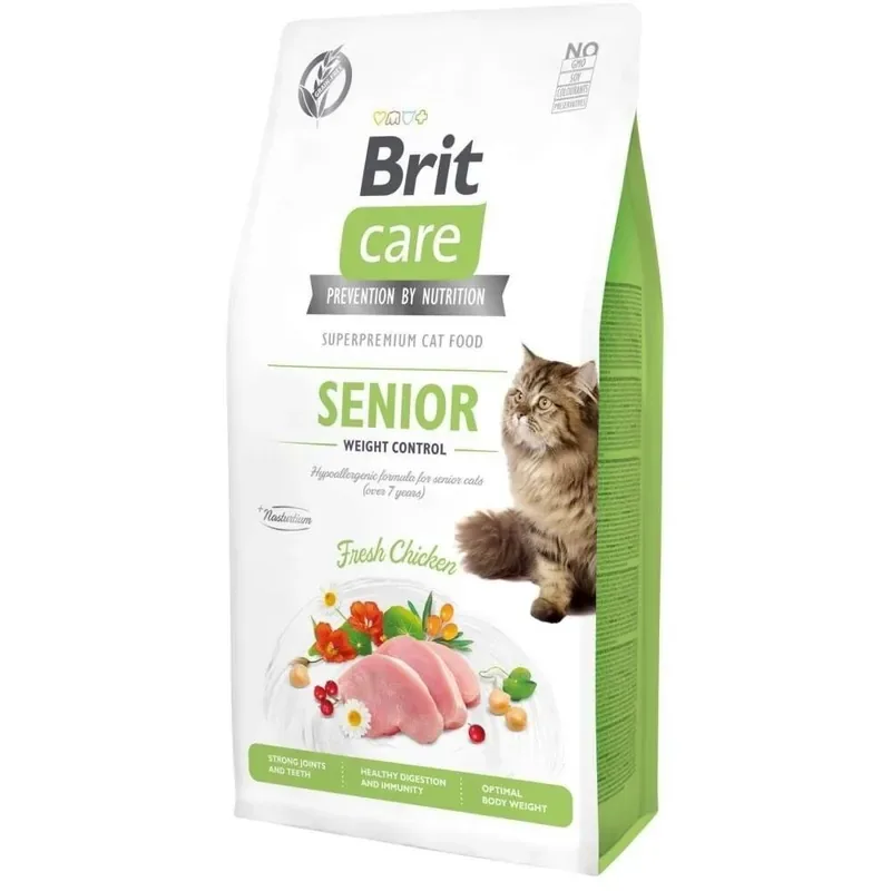 Brit Care Cat Grain Free Senior Weight Control Extra rabatt