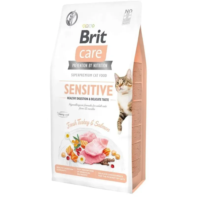 Brit Care Cat Grain Free Sensitive Healthy Digestion & Delicate Taste Kampanjpris
