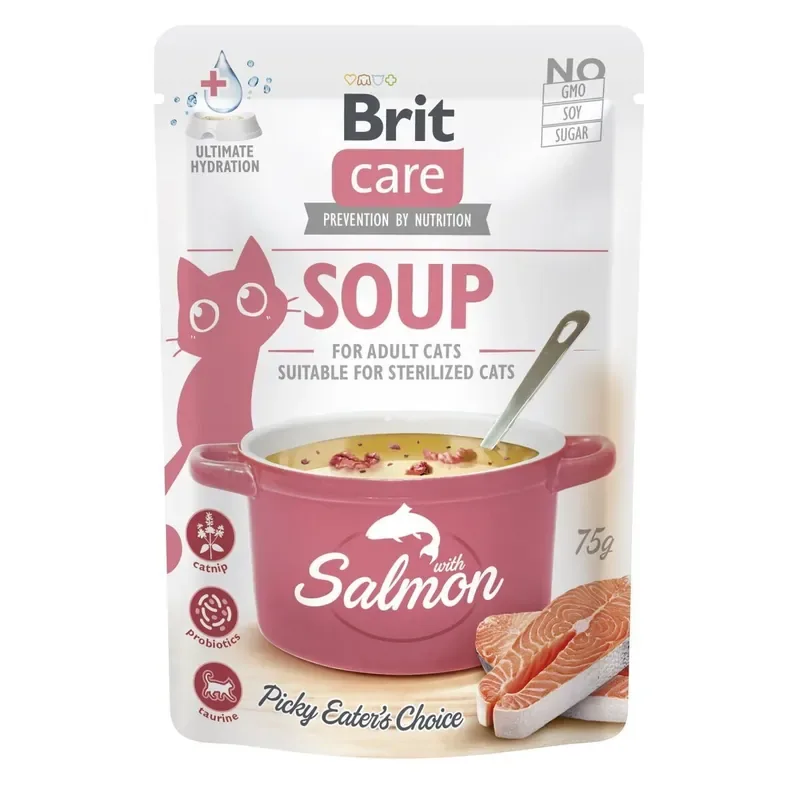 Brit Care Cat Soup Lax 75 g Sista chansen