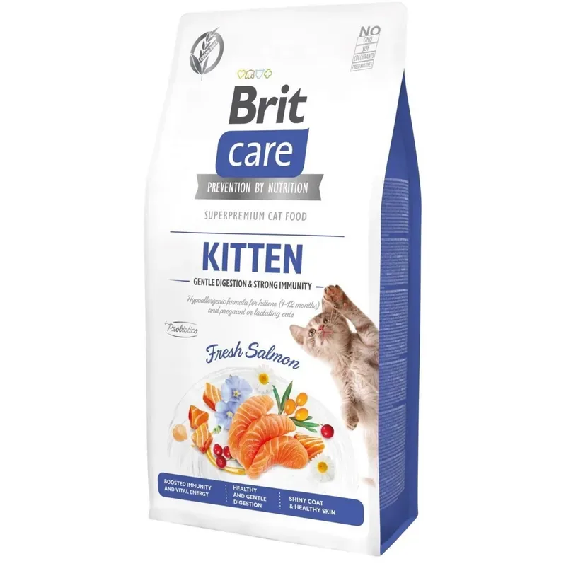 Brit Care Grain Free Kitten Gentle Digestion & Strong Immunity Fresh Salmon Beställ nu