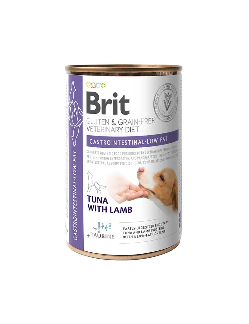 Brit GF VD Dog Can Gastrointestinal-Low Fat 400g
