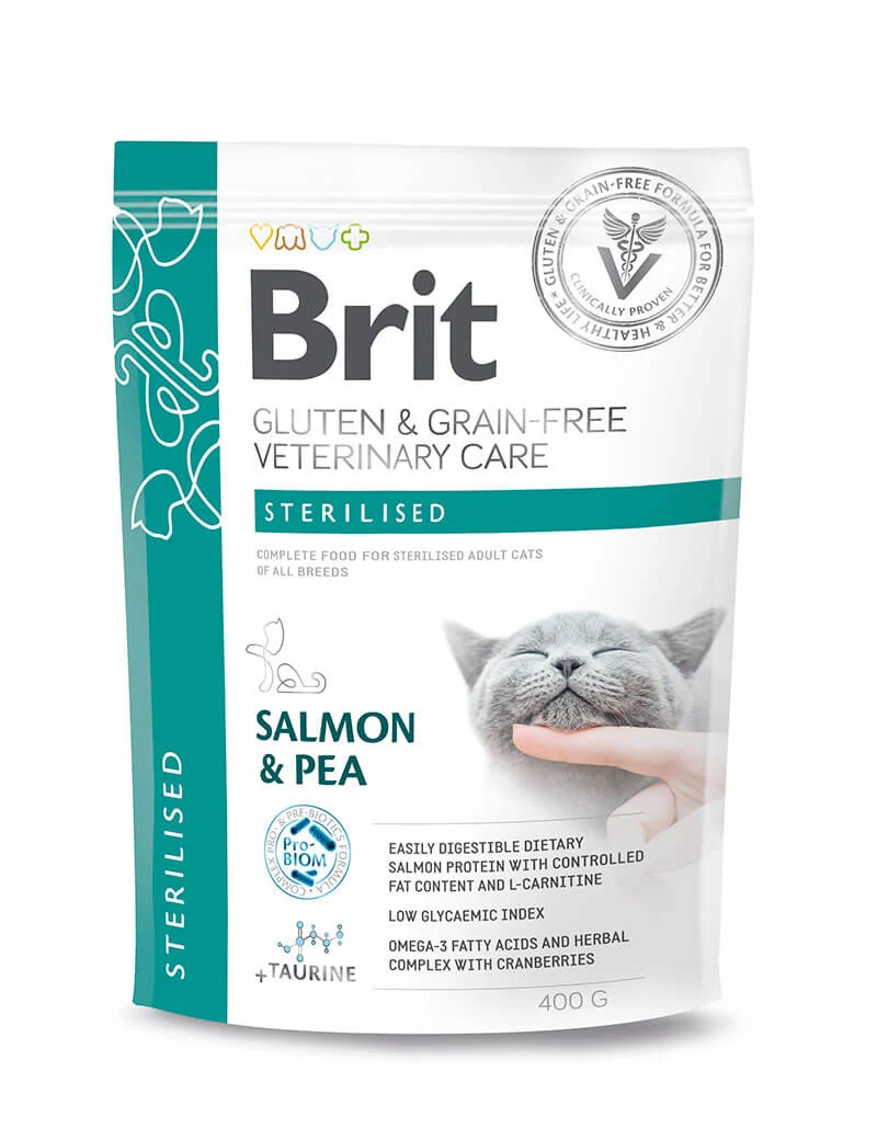 Brit GF Vet Diets Care Cat Sterilised 400g