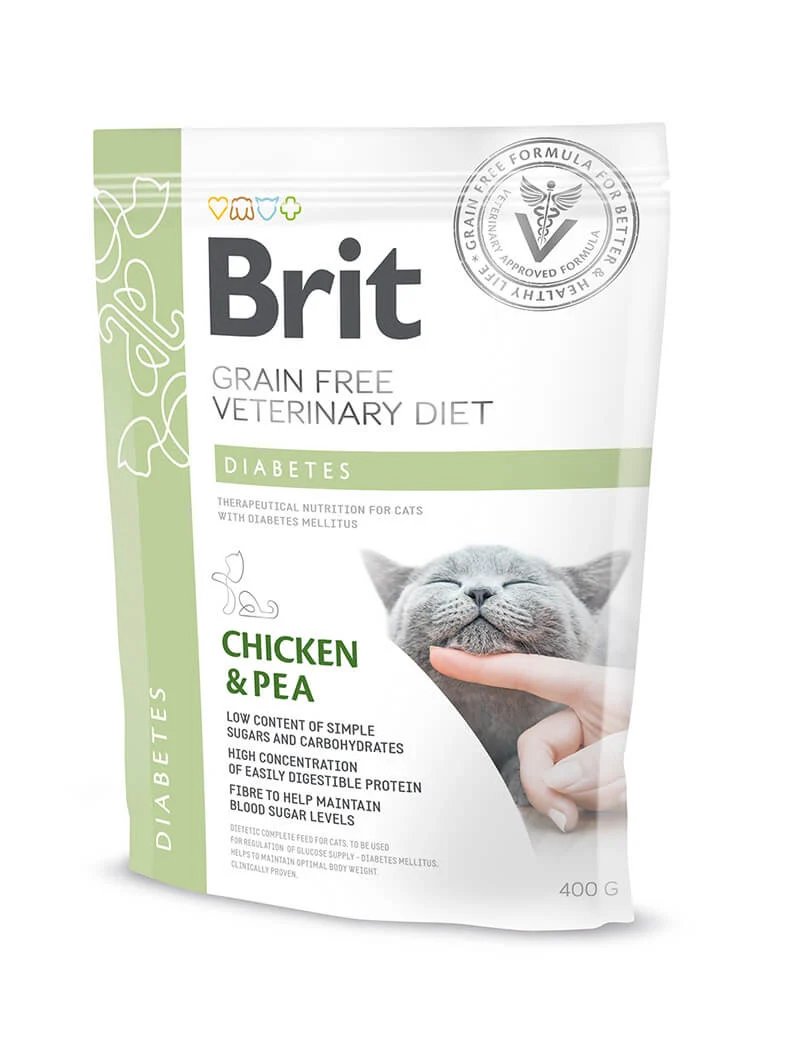 Brit GF Vet Diets Cat Diabetes 400g