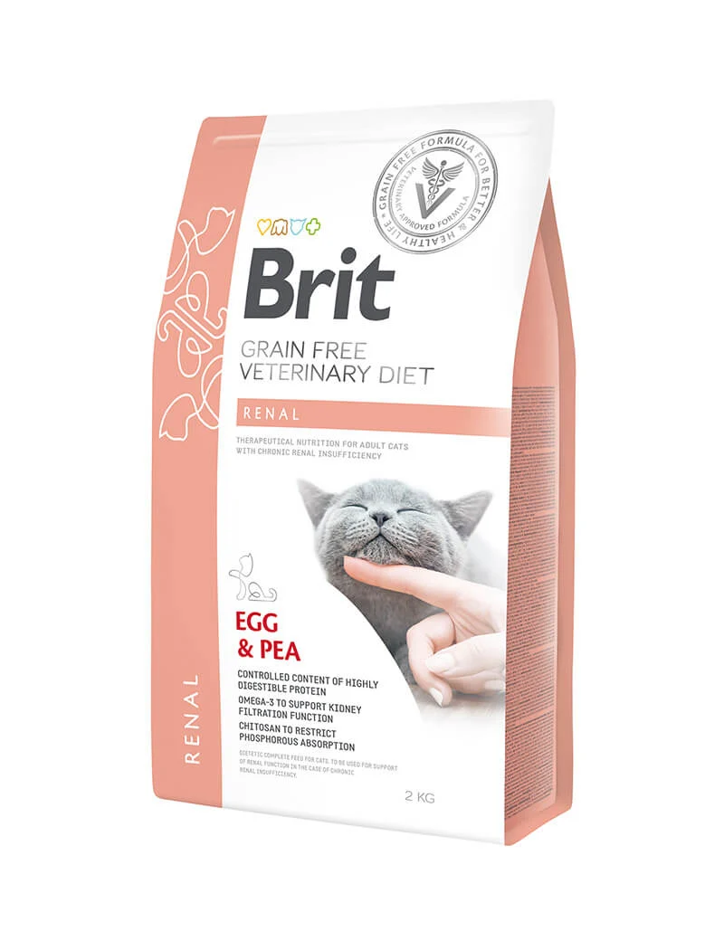 Brit GF Vet Diets Cat Renal 2kg