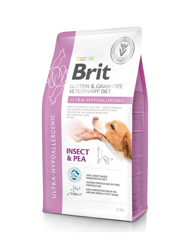 Brit GF Vet Diets Dog Ultra-Hypoallergenic 2kg