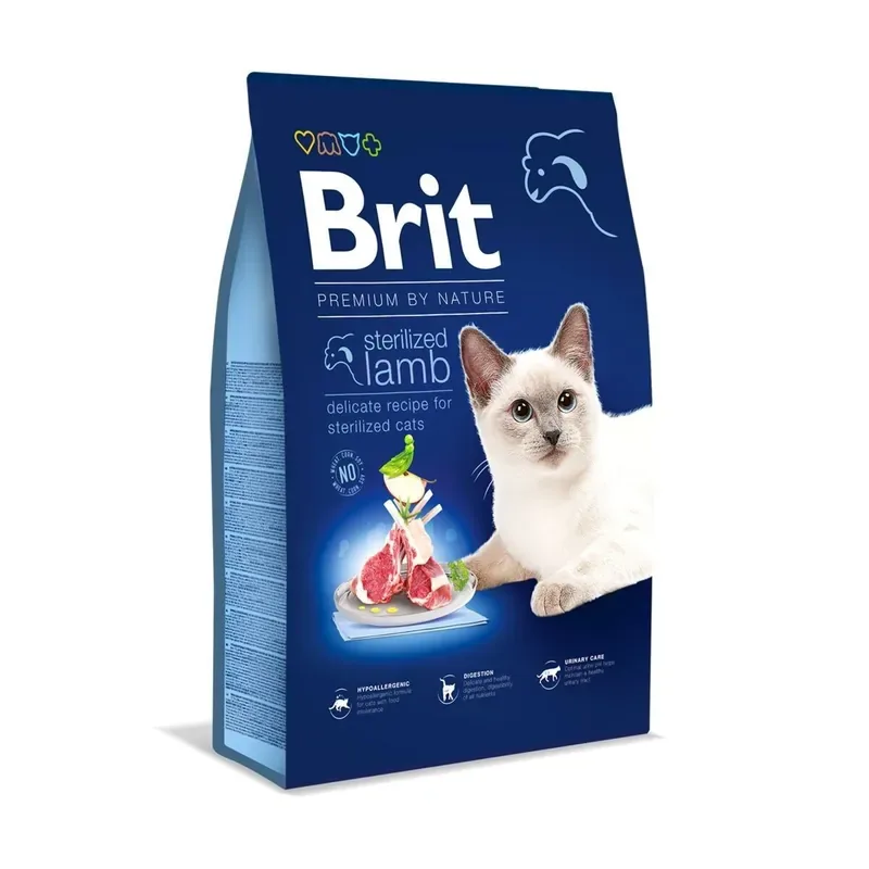 Brit Premium By Nature Cat Sterilized Lamb Lågt pris