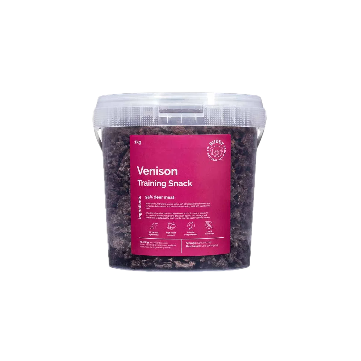 Buddy Pet Foods Venison Training Snack