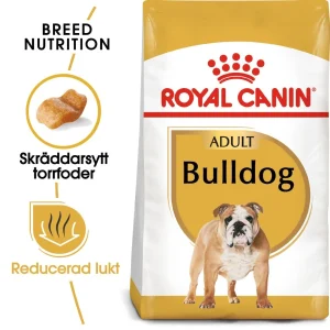 Bulldog Adult Torrfoder f枚r hund