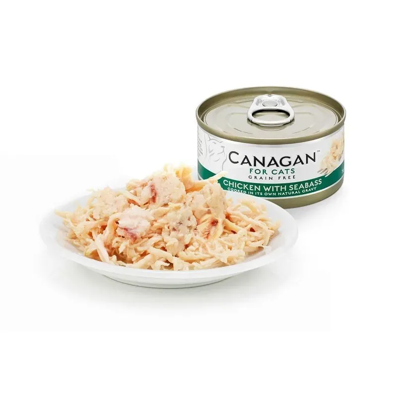 Canagan Cat Kyckling Med Havsabborre 75 g Bästa pris