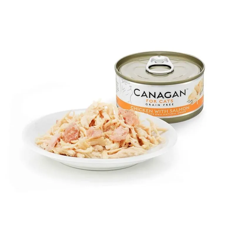 Canagan Cat Kyckling Med Lax 75 g Outlet