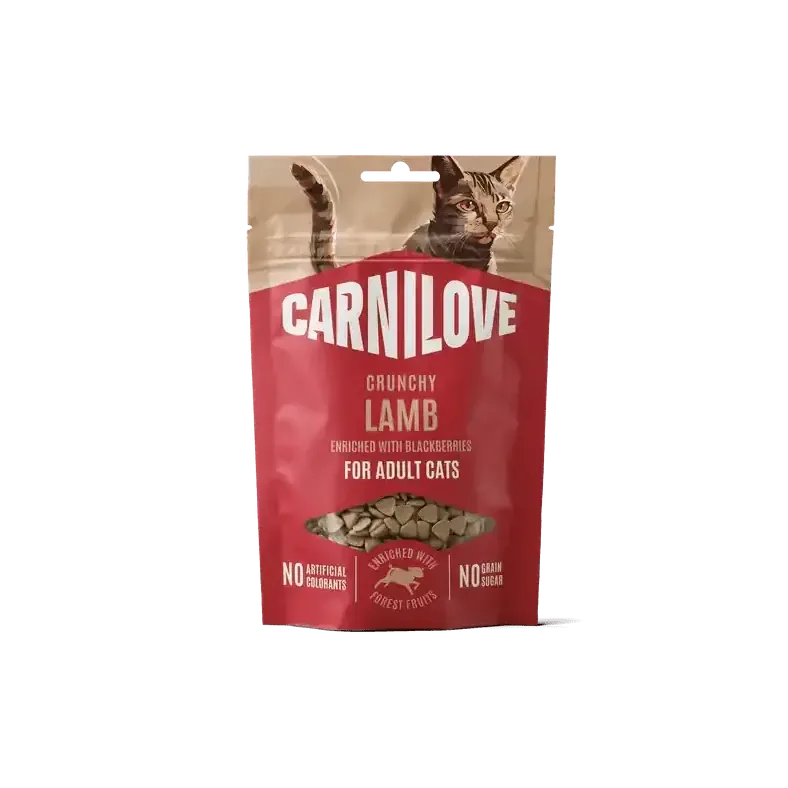 Carnilove Cat Crunchy Snack Lamb enriched with Blackberries – 50 g Begränsad tid