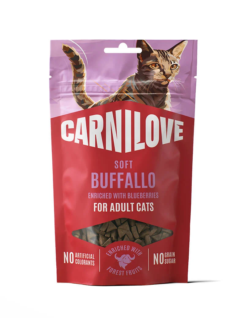 Carnilove Cat Soft Snack Buffalo 50g