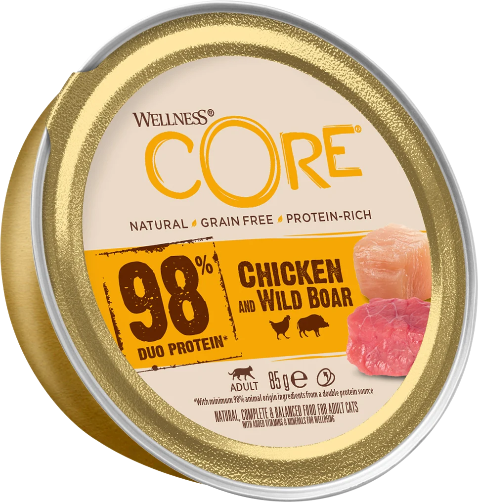 Cat 98% Chicken/Wild Boar Pat茅