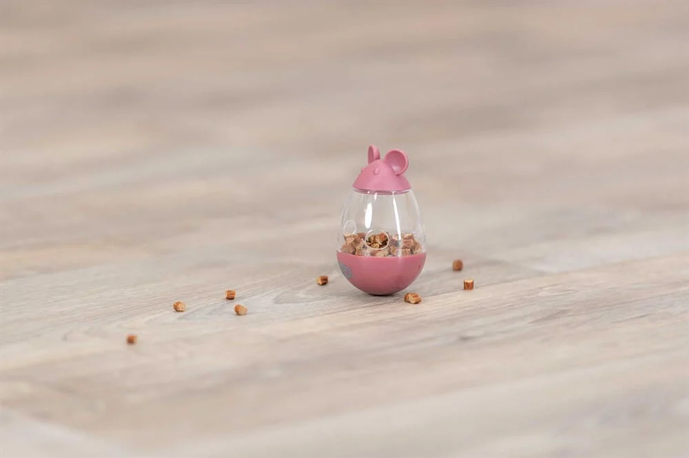 Cat Activity Snacksmus Mint & Rosa 9cm - Image 2