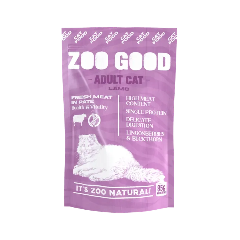 Cat Adult Lamb 85g Pouch Sänkt pris