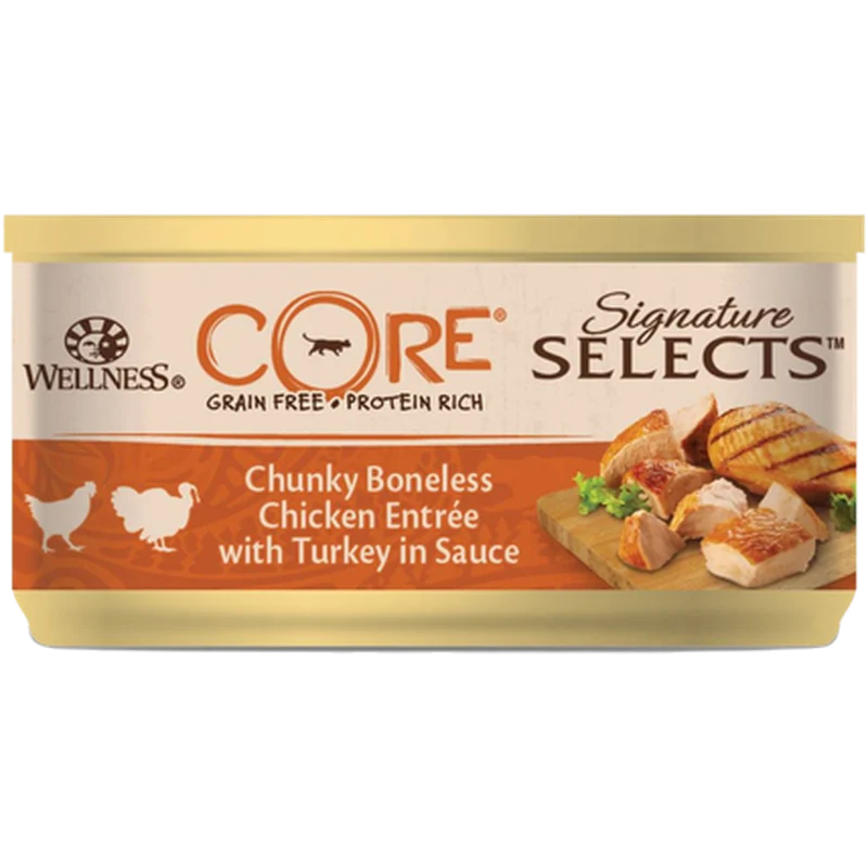 Cat Adult Signature Selects Chunky Chicken & Turkey in Sauce Wet