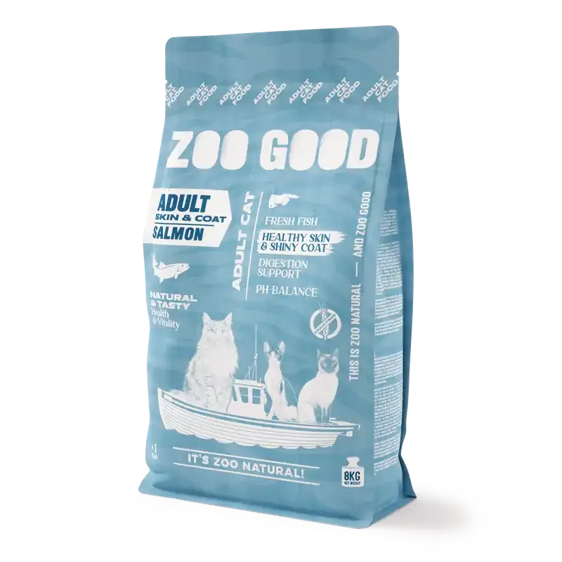 Cat Adult Skin & Coat Grain Free Fish 8 kg Nyhet