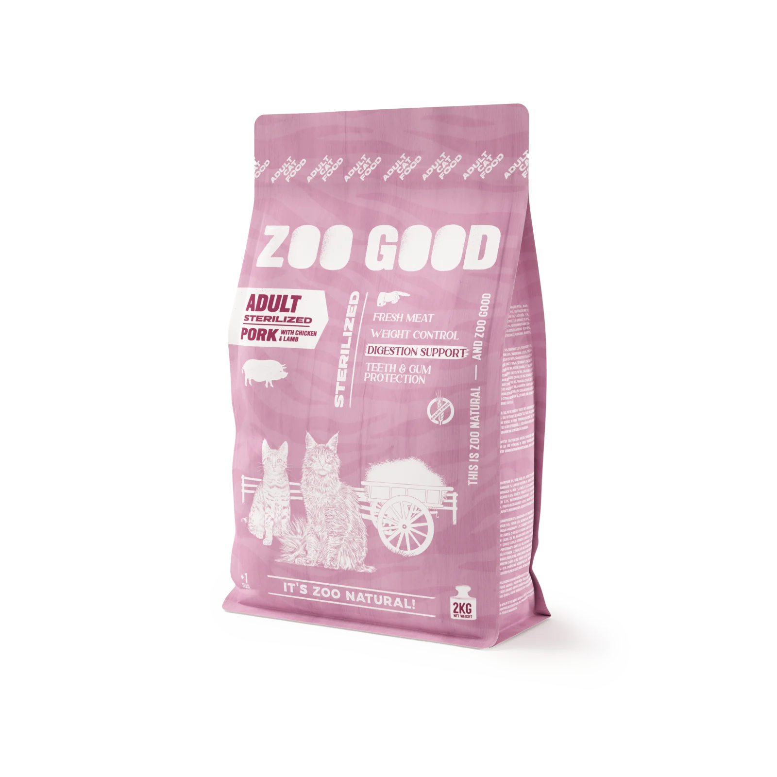 Cat Adult Sterilized Grain Free Pork & Lamb - Kattmat