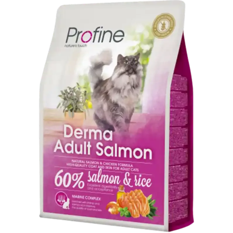 Cat Dry Food Derma Adult Salmon & Chicken 2kg Rabatt